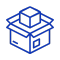 professional packing and moving service icon